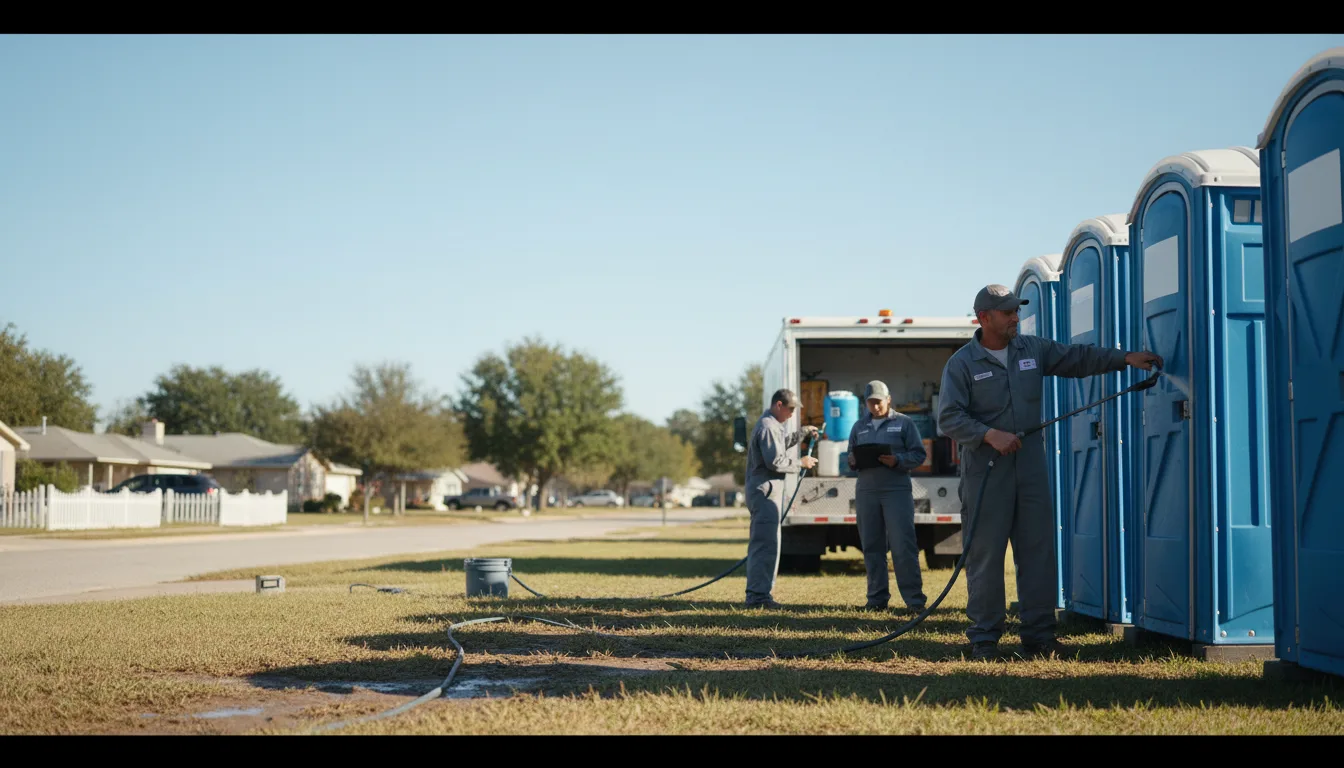 Long-Term Portable Toilet Rental in Middletown, OH near me